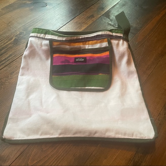 KATE SPADE SATURDAY Multi Colored Canvas Tote / Handbag / Shoulder Bag - Picture 2 of 8